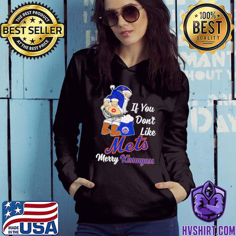 Santa Claus If You Don't Like New York Mets Merry Kissmyass T Shirt