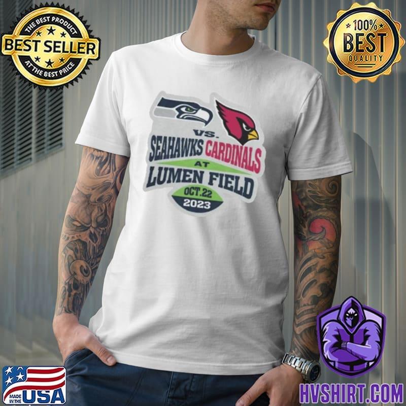 Seattle Seahawks Vs Arizona Cardinals At Lumen Field October 22 2023 Shirt  - Peanutstee