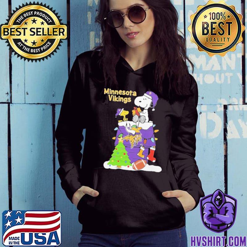 Minnesota Vikings Christmas Snoopy and Woodstock 2023 T-shirt, hoodie,  sweater, long sleeve and tank top