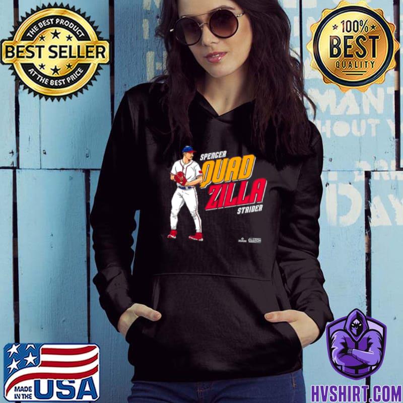 Spencer Strider Atlanta Braves Quadzilla 2023 shirt, hoodie, sweater, long  sleeve and tank top