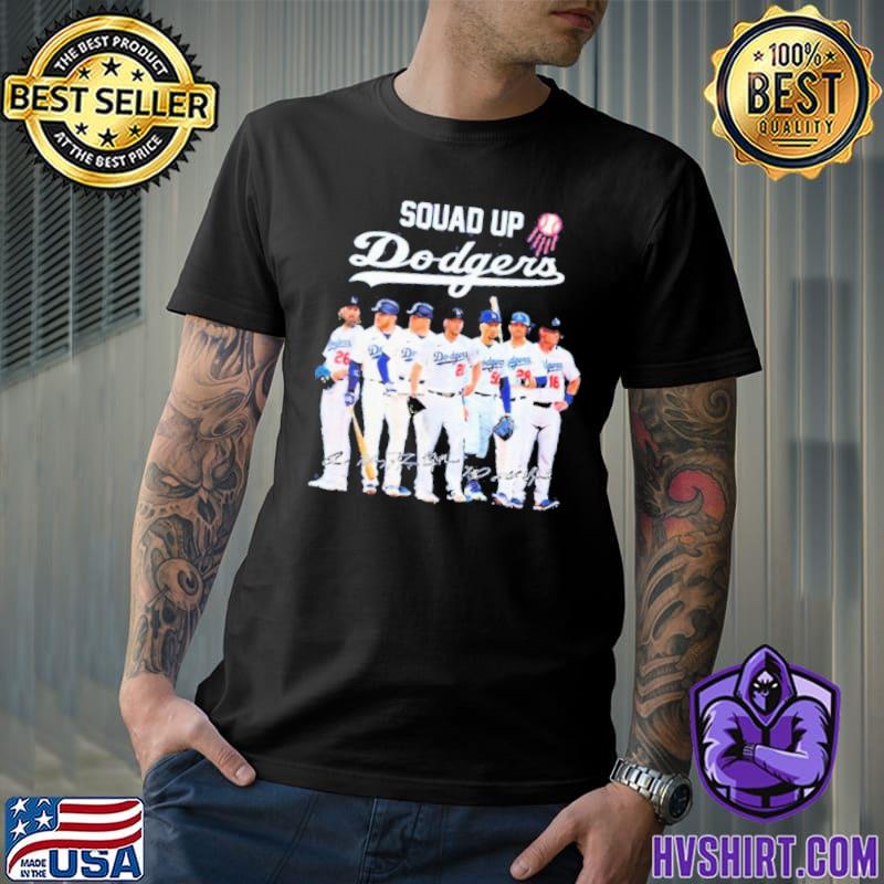 Squad Up Los Angeles Dodgers 2023 Signatures Shirt, hoodie, sweater, long  sleeve and tank top