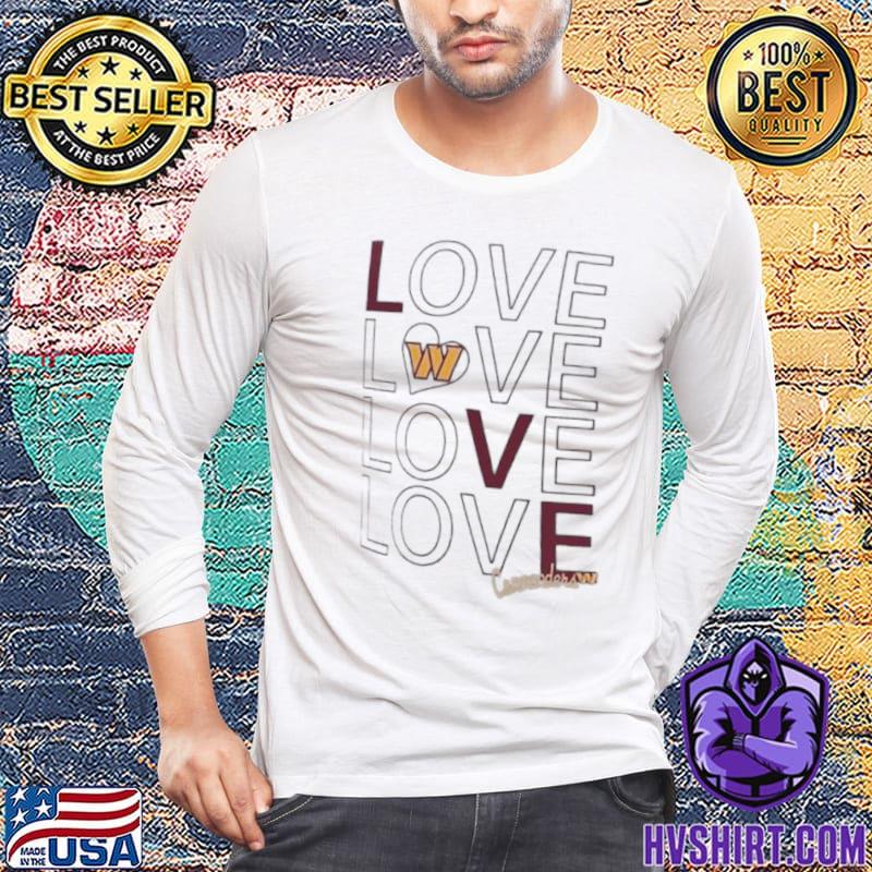 Official Washington Commanders G-III Love Graphic Shirt, hoodie