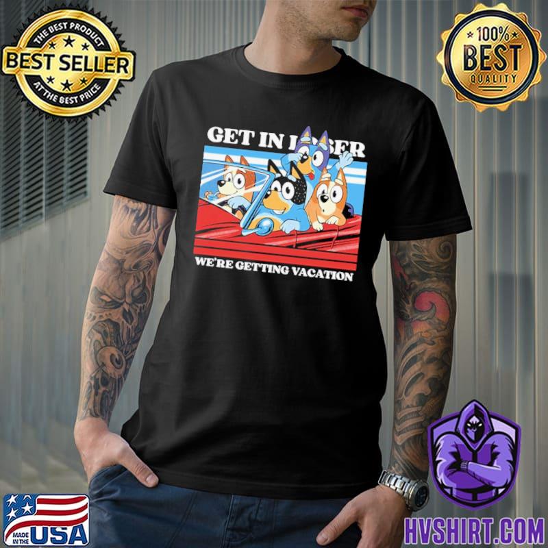 Vacation Time Bluey Shirt