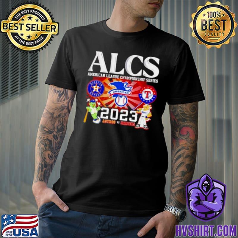 Alcs American League Championship Series 2023 Houston Astros Vs Texas  Rangers Logo Shirt, hoodie, longsleeve, sweater