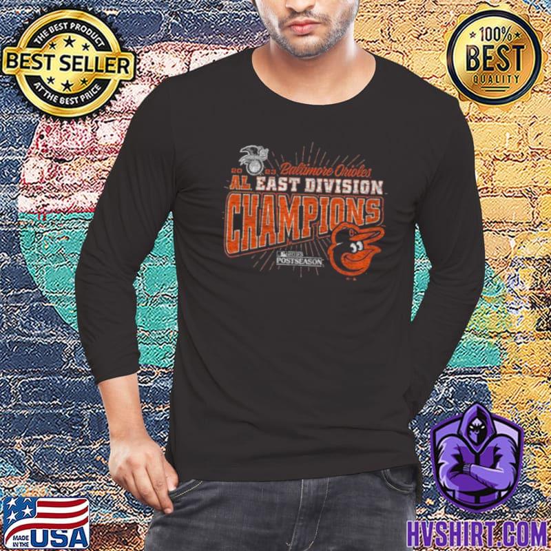 Baltimore Orioles '47 2023 AL East Division Champions Distressed Franklin Long  Sleeve T Shirt, hoodie, sweater, long sleeve and tank top