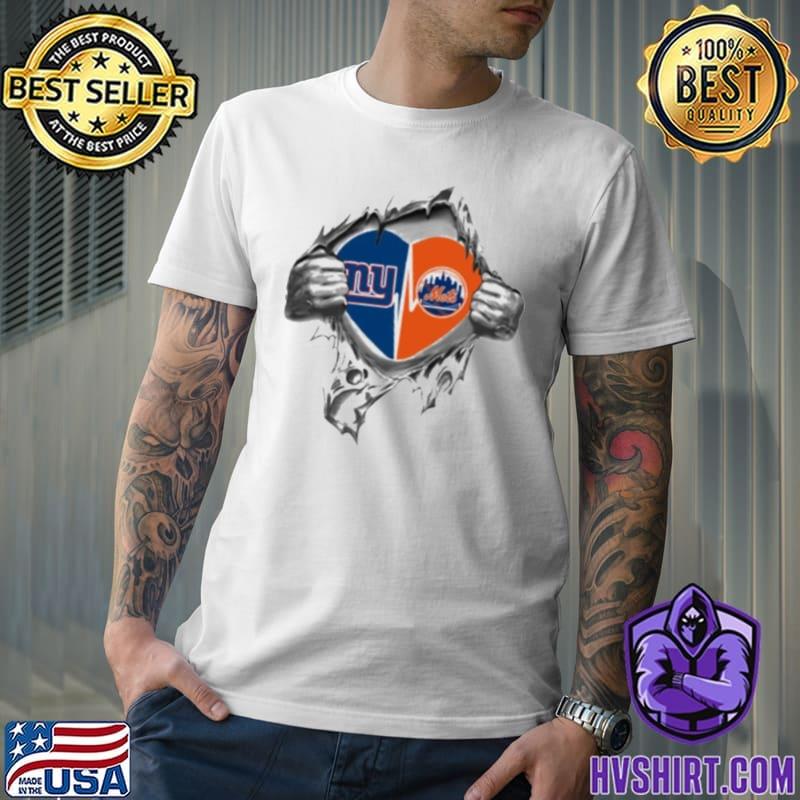 Blood inside me new york giants and new york mets 2023 shirt, hoodie,  sweater, long sleeve and tank top