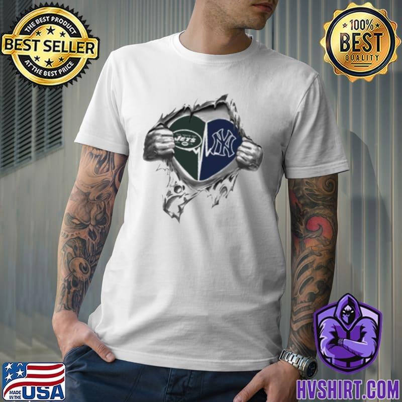 Blood Inside Me Buffalo Bills And New York Yankees 2023 Shirt