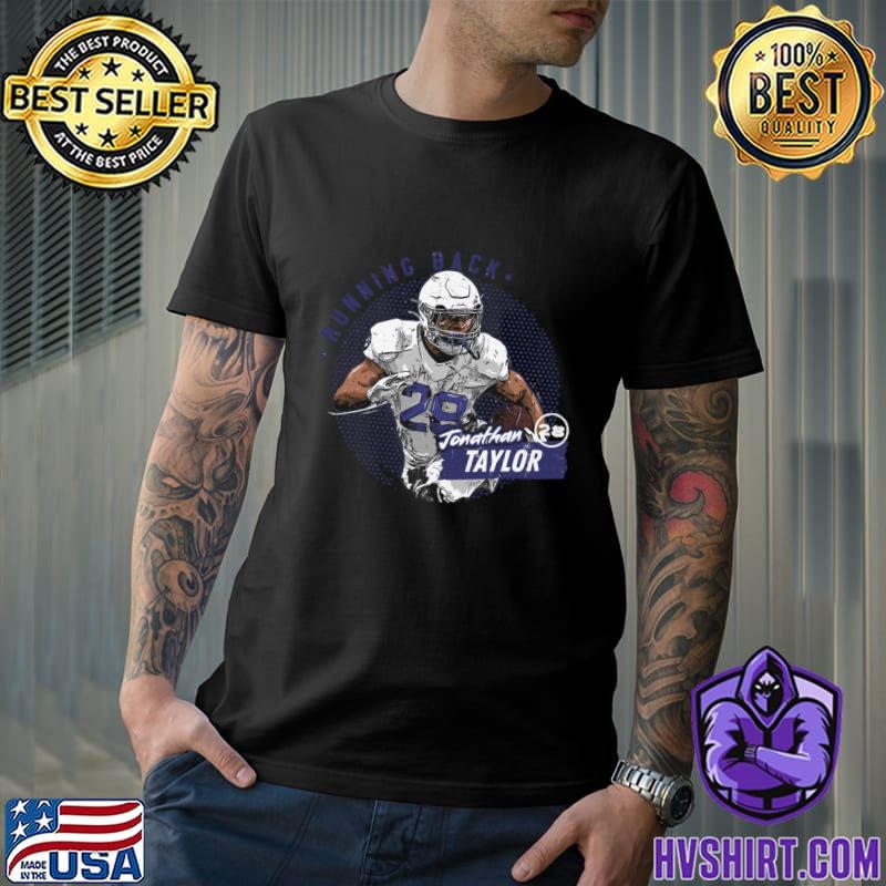 Jonathan Taylor Indianapolis Dots Running Back Football T-Shirt, hoodie,  sweater, long sleeve and tank top