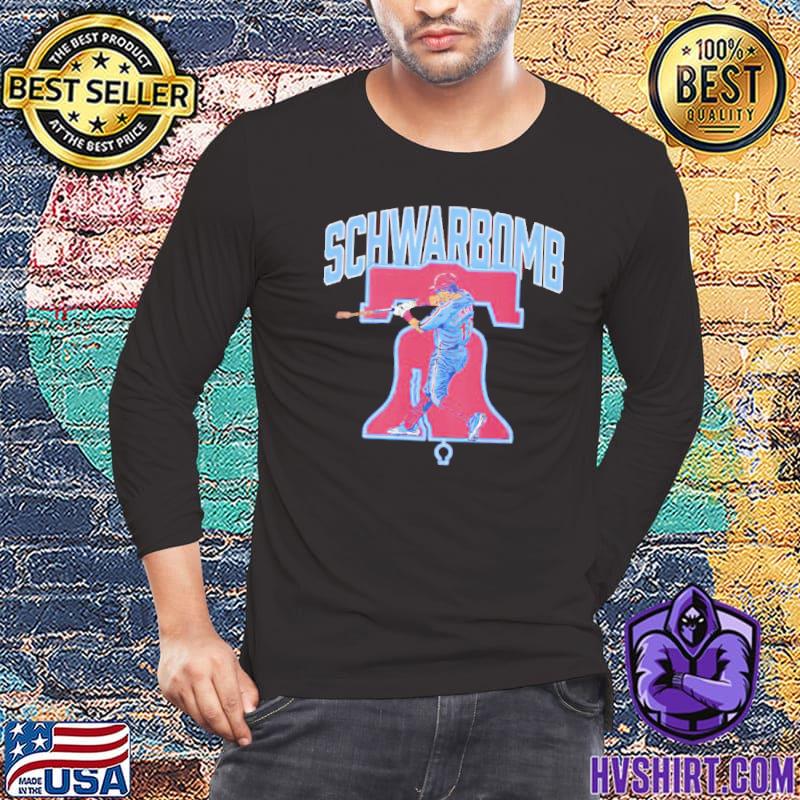 Men's Kyle Schwarber Schwarbomb Philly shirt, hoodie, sweater, longsleeve  and V-neck T-shirt