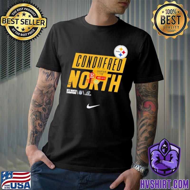 Pittsburgh Steelers Conquered The North Nfl 2023 Playoff Shirt - Peanutstee